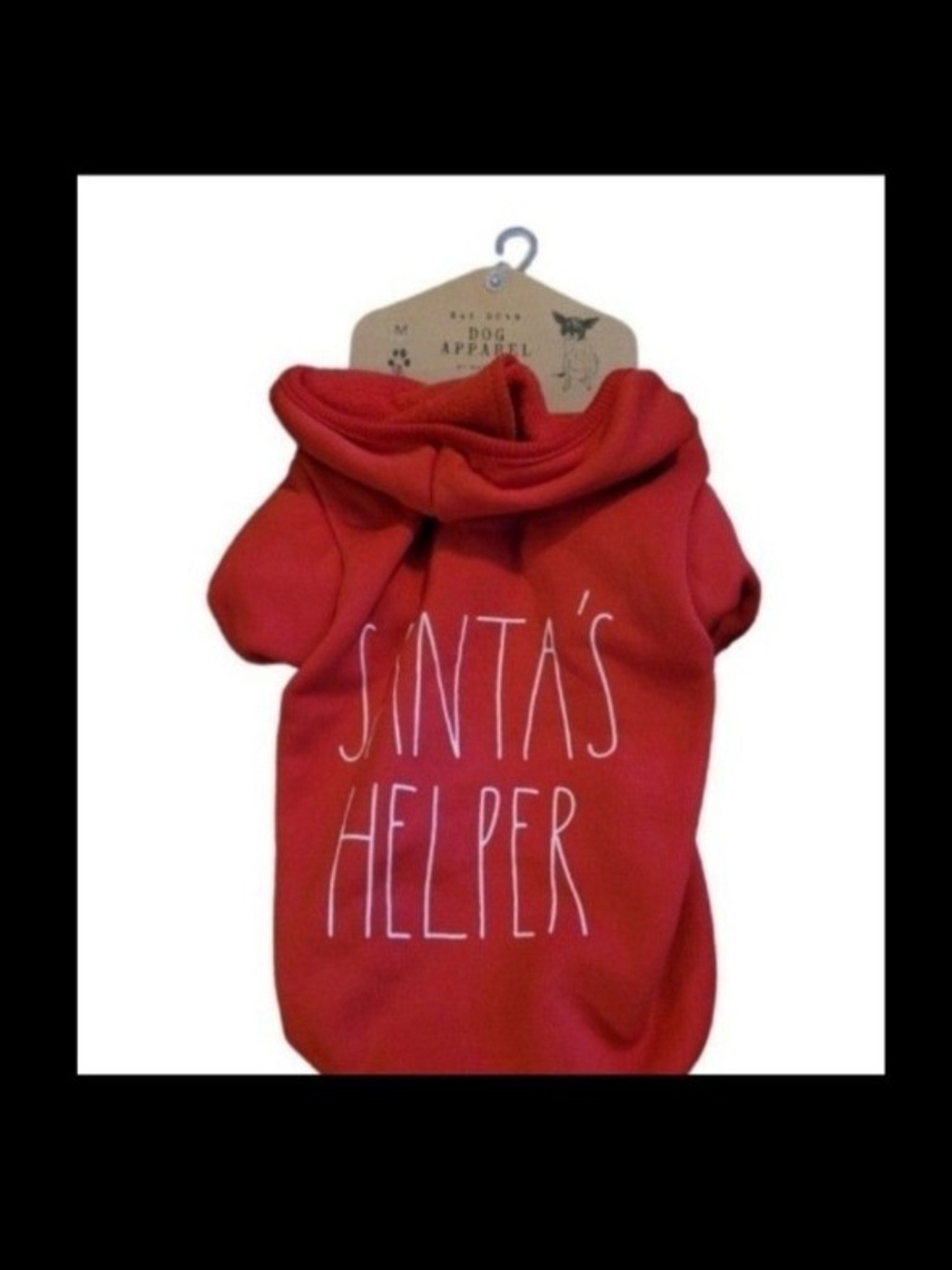 Rae Dunn Coral-Red Pet Sweater